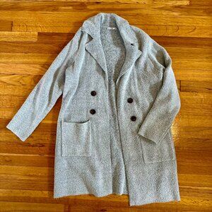 Pink Clover Double Pocket Coatigan